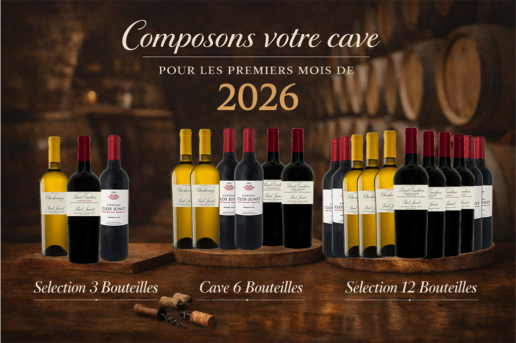 6 bouteilles — Cave prête pour 2026 - 🚚 Livraison offerte